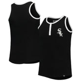 Chicago White Sox New Era Girls Youth Henley Tank Top Online