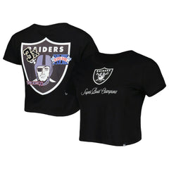 Las Vegas Raiders New Era Women's Historic Champs T-Shirt - Black - NFL