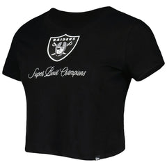 Las Vegas Raiders New Era Women's Historic Champs T-Shirt - Black - NFL