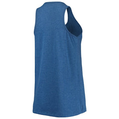 New Era Philadelphia 76ers Women's Scoop-Neck Racerback Tank Top Heathered Royal