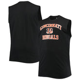 Cincinnati Bengals Big & Tall Muscle Tank Top - Black - NFL