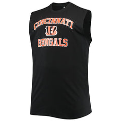 Cincinnati Bengals Big & Tall Muscle Tank Top - Black - NFL