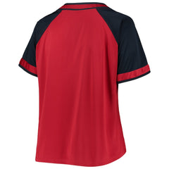 Washington Nationals Women's Plus Size Raglan T-Shirt Online