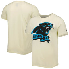 Carolina Panthers New Era Sideline Chrome T-Shirt - Cream - NFL