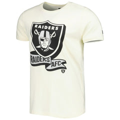 Las Vegas Raiders New Era Sideline Chrome T-Shirt - Cream - NFL