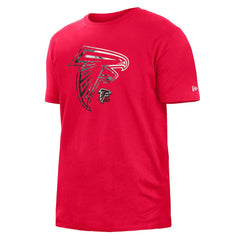 Atlanta Falcons New Era 2022 Sideline Ink Dye T-Shirt - Red - NFL