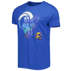 Los Angeles Rams New Era 2022 Sideline Ink Dye T-Shirt - Royal - NFL