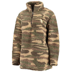 Seattle Kraken G-III Sports by Carl Banks Women's Sherpa Quarter-Zip Jacket - Camo | NHL online