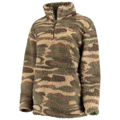 St. Louis Blues G-III Sports by Carl Banks Women's Sherpa Quarter-Zip Jacket - Camo | NHL online