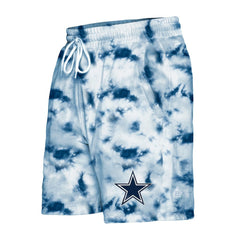 Dallas Cowboys New Era Tie-Dye Shorts - Navy - NFL