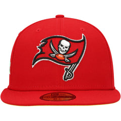 Tampa Bay Buccaneers New Era Super Bowl XXXVII Citrus Pop 59FIFTY Fitted Hat - Scarlet - NFL