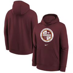 Washington Commanders Youth Alternate Logo Pullover Hoodie - Burgundy - Nike