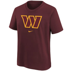 Washington Commanders Youth Team Logo T-Shirt - Burgundy - Nike