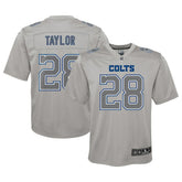 Jonathan Taylor Indianapolis Colts Youth Atmosphere Game Jersey - Gray - Nike