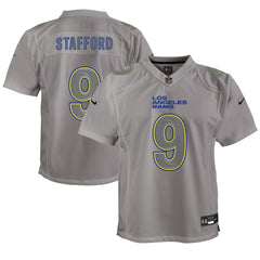 Matthew Stafford Los Angeles Rams Youth Atmosphere Game Jersey - Gray - Nike