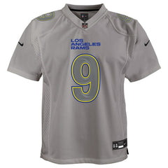 Matthew Stafford Los Angeles Rams Youth Atmosphere Game Jersey - Gray - Nike