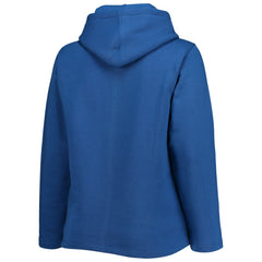 Kansas City Royals Soft as a Grape Women's Plus Size Side Split Pullover Hoodie Online