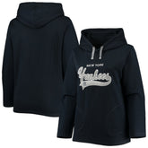 New York Yankees Soft as a Grape Women's Plus Size Side Split Pullover Hoodie Online