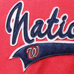 Washington Nationals Soft as a Grape Women's Plus Size Side Split Pullover Hoodie Sale