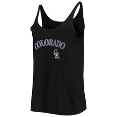 Colorado Rockies Soft as a Grape Women's Slouchy Tank Top Near Me