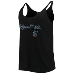 Miami Marlins Soft as a Grape Women's Slouchy Tank Top Sale
