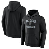 Las Vegas Raiders Victory Arch Team Fitted Pullover Hoodie - Black - NFL