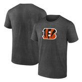 Cincinnati Bengals Primary Logo T-Shirt - Heather Charcoal - Fanatics