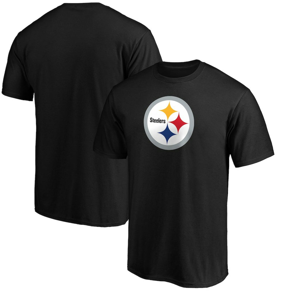 Pittsburgh Steelers Primary Logo T-Shirt - Black - Fanatics