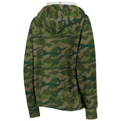 Washington Commanders New Era Women's Raglan Full-Zip Hoodie - Camo - NFL