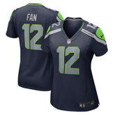 12s Seattle Seahawks Women's Player Jersey - Navy - Nike