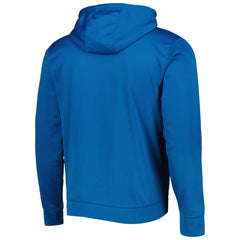Detroit Lions New Era Combine Authentic Split Defense Pullover Hoodie - Blue - NFL