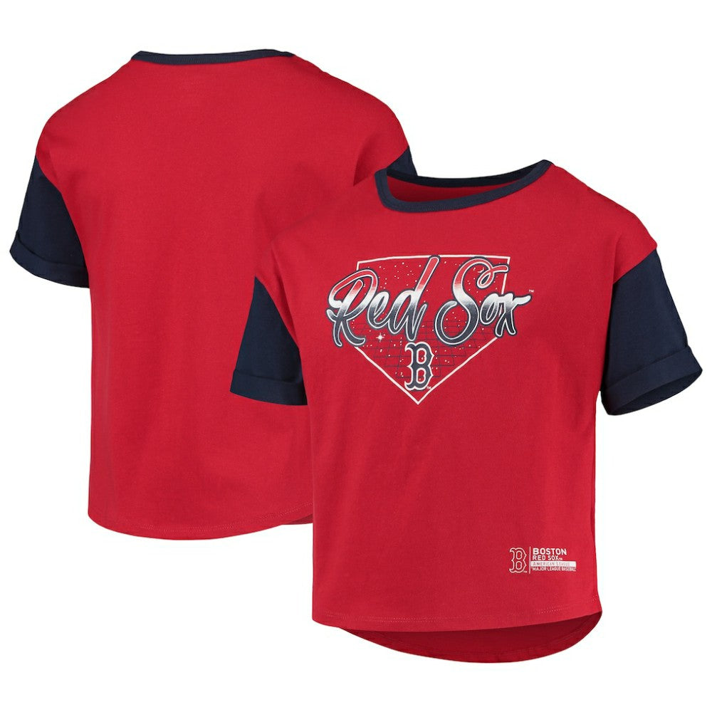 Boston Red Sox Girls Youth Bleachers T-Shirt for sale