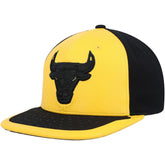Mitchell & Ness Chicago Bulls Day One Snapback Hat Yellow/Black