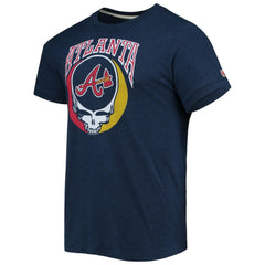 Atlanta Braves Homage Grateful Dead Tri-Blend T-Shirt for sale