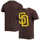 San Diego Padres Homage Hand Drawn Logo Tri-Blend T-Shirt Discount