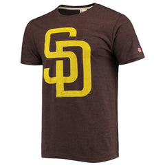 San Diego Padres Homage Hand Drawn Logo Tri-Blend T-Shirt Discount