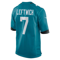 Byron Leftwich Jacksonville Jaguars Retired Player Game Jersey - Teal - Nike