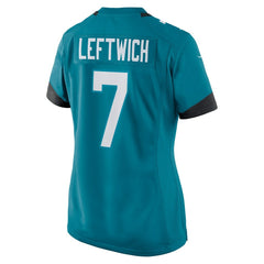 Byron Leftwich Jacksonville Jaguars Women's Retired Player Game Jersey - Teal - Nike