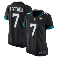 Byron Leftwich Jacksonville Jaguars Women's Alternate Retired Player Game Jersey - Black - Nike