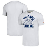 Chicago Cubs Homage Hyper Local Tri-Blend T-Shirt Discount