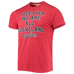 Cleveland Guardians Homage Hyper Local Tri-Blend T-Shirt Discount