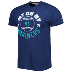 Seattle Mariners Homage Hyper Local Tri-Blend T-Shirt Online