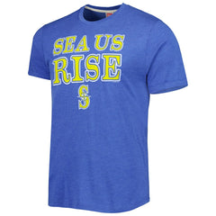 Seattle Mariners Homage Hyper Local Tri-Blend T-Shirt Outlet