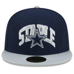 Dallas Cowboys New Era NFL x Staple Collection 59FIFTY Fitted Hat - Navy/Gray - NFL