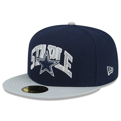 Dallas Cowboys New Era NFL x Staple Collection 59FIFTY Fitted Hat - Navy/Gray - NFL
