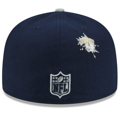 Dallas Cowboys New Era NFL x Staple Collection 59FIFTY Fitted Hat - Navy/Gray - NFL