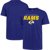 Los Angeles Rams '47 Logo Traction Super Rival T-Shirt - Royal - 47 brand