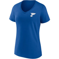 St. Louis Blues Fanatics Women's Team Mother's Day V-Neck T-Shirt - Blue | Fanatics near me