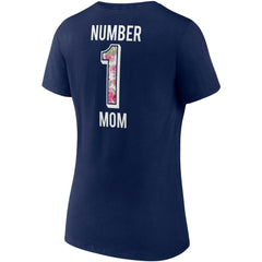 Seattle Seahawks Women's Team Mother's Day V-Neck T-Shirt - College Navy - Fanatics