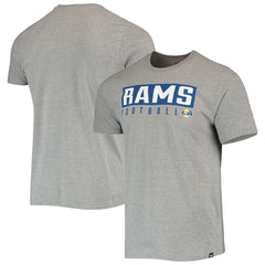 Los Angeles Rams '47 Major Super Rival T-Shirt - Gray - 47 brand